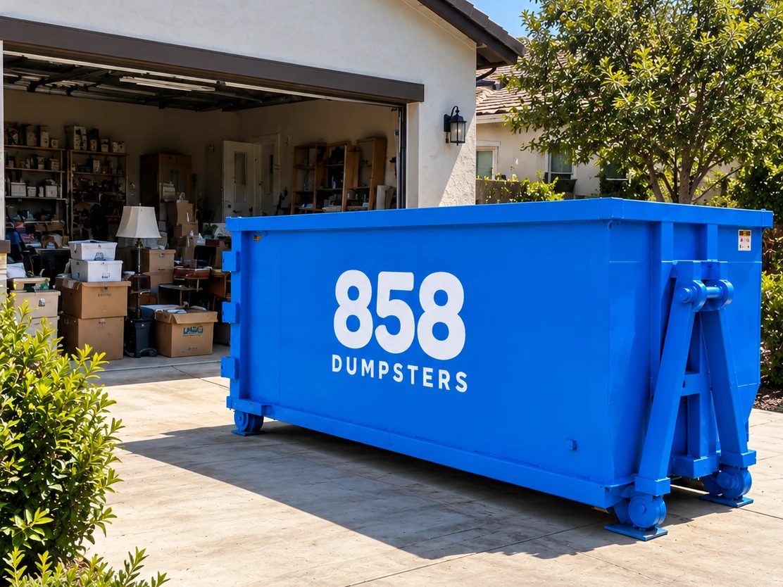 858 Dumpsters 15 yard roll-off dumpster