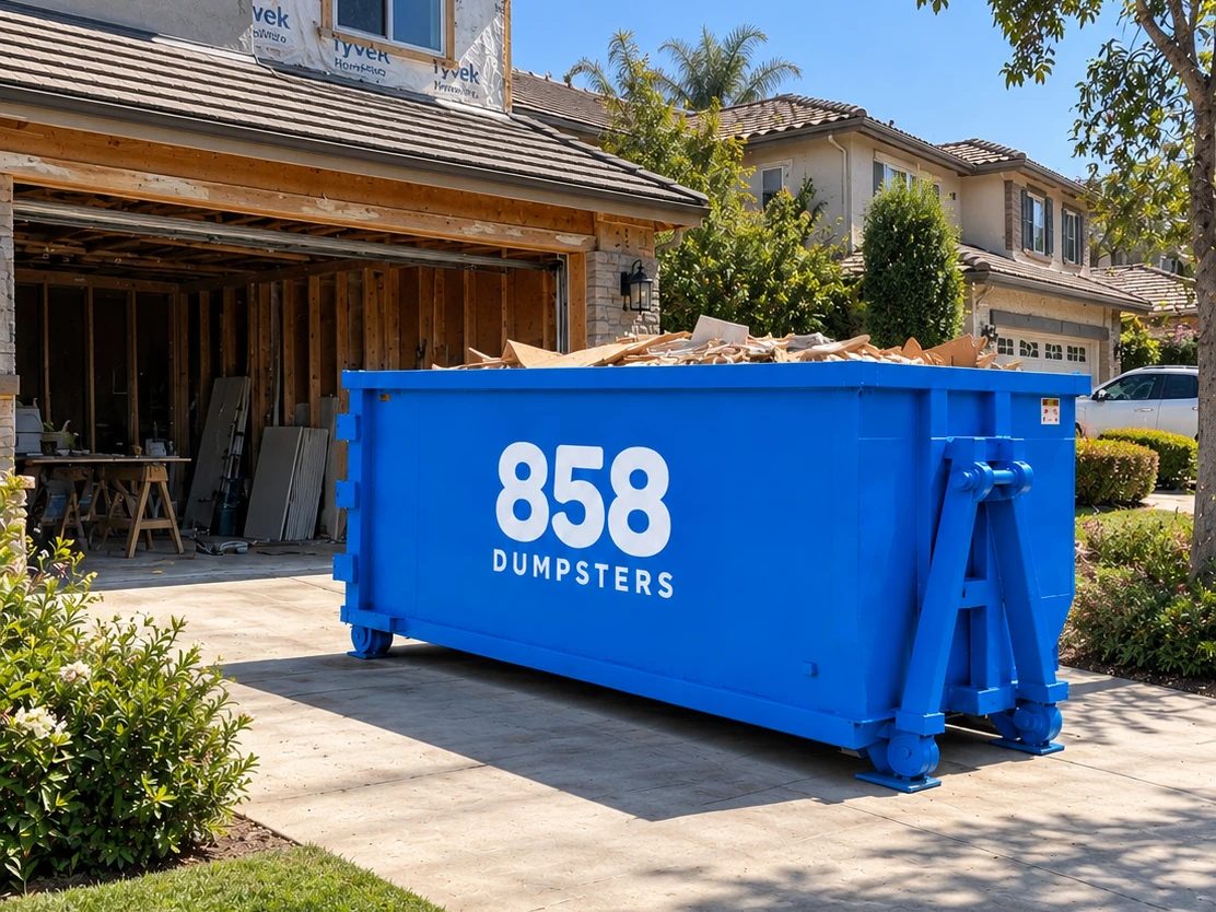858 Dumpsters 20 yard roll-off dumpster